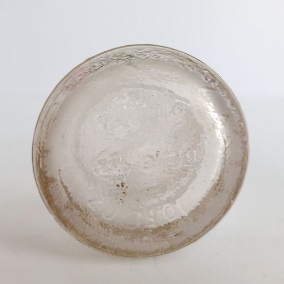 Vtg 60s Old Colony Beverages ACL 10oz Glass Soda Bottle Orange Crush Bottling - Picture 3 of 6